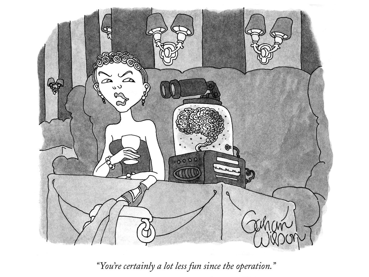 HorrorNHaunted's tweet image. Born on this day 

#GahanWilson was a legendary American cartoonist, illustrator, and author known for his darkly humorous and #macabre single-panel cartoons. Born on February 18, 1930, in Evanston, Illinois, Wilson's work was influenced by the likes of Charles Addams, H.P.