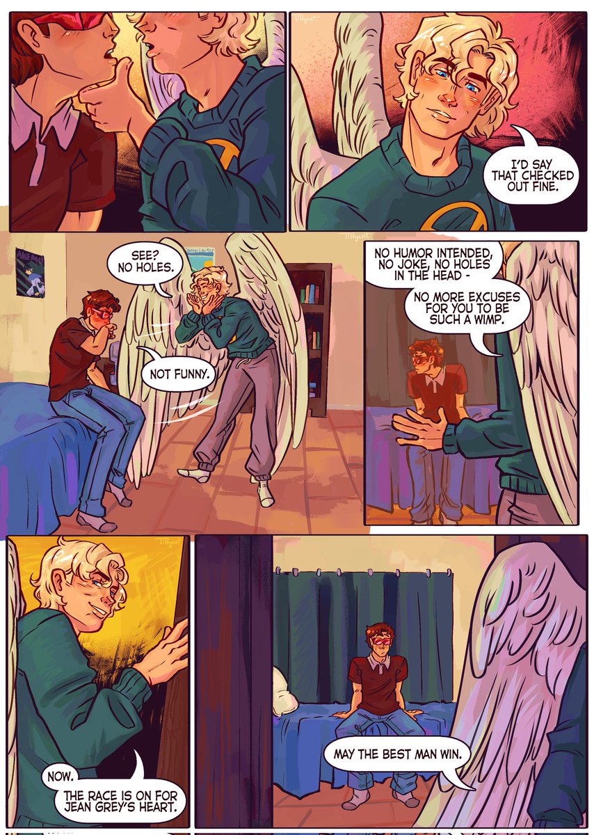 You WILL be part of this love triangle, you have no choice  
#scottsummers #warrenworthington