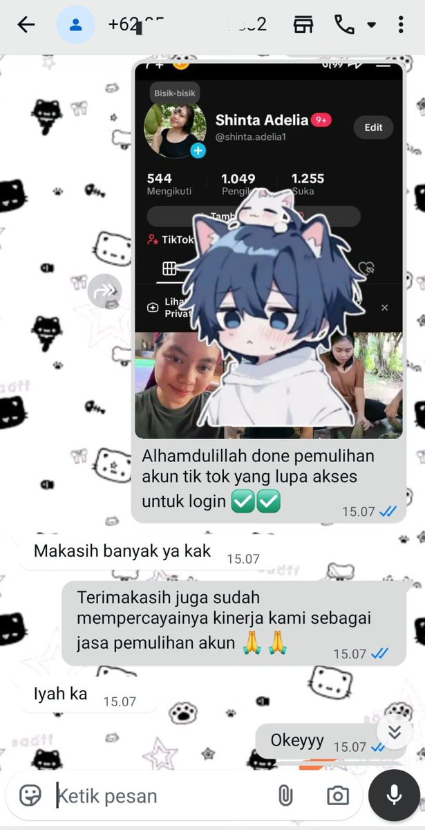 weavrying's tweet image. JASA pemulihan Akun &amp;amp; HAPUS AKUN 
Lacak lokasi, Hack 📲

FUL TESTIMONI ✅

~ Akun lupa password/ke hack 
~ Jasa sadap wa 
~ Jasa suspend / unsuspend akun 
~ Jasa hack &amp;amp; Pemulihan aku  

Tiktok, Gmail, Instagram, Twitter, Facebook,Telegram DLL 

Cek WhatsApp di Bio ☎️