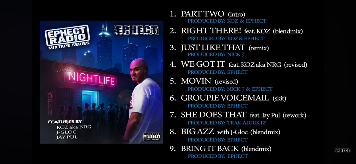 Ephect's tweet photo. Part 2🔥 Out Now on all music platforms! https://t.co/OgtXbQScYF