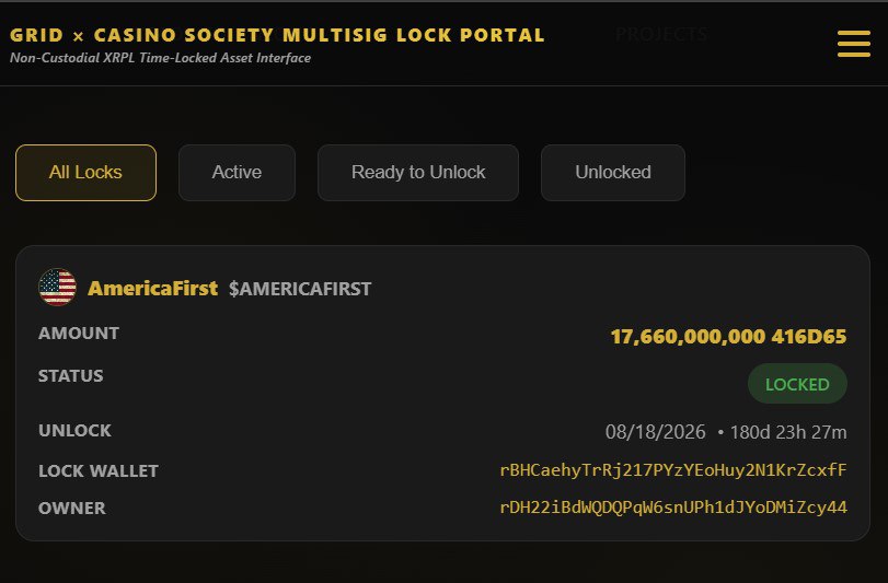 $AmericaFirst XRPL tweet media