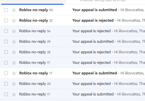 audri35334's tweet photo. @Roblox @Roblox My 2018 account iilovvcattss remains banned due to a shared household WIFI with my banned sibling. I've sent 180+ appeals, but I only receive automated responses. I am being penalized for nothing. Please help https://t.co/WA0johnLO5