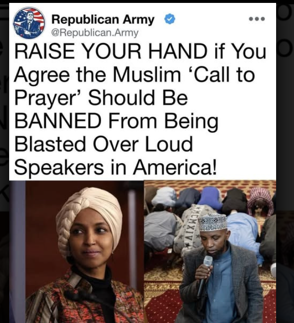 On the surface, this is rude and offensive.
But look a little deeper into Islam, and you'll see it for what it is. Muslims have been taught from birth that the world is theirs to conquer and occupy. "Kill the infidels" their "holy book" instructs.

ISLAM IS NOT COMPATIBLE WITH