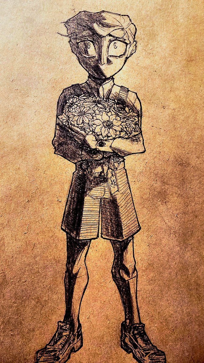 His father had told him that his mother is recovering form a surgery. The little boy wanted to bring her something nice as soon as he was allowed to visit.

His father never told him what the surgery was.