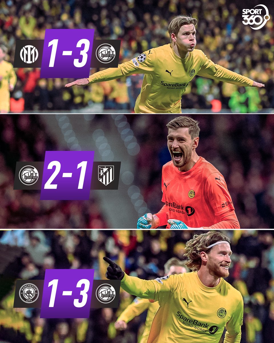 بودو جليمت أصبح عقدة للكبار في دوري أبطال أوروبا هذا الموسم 🔥