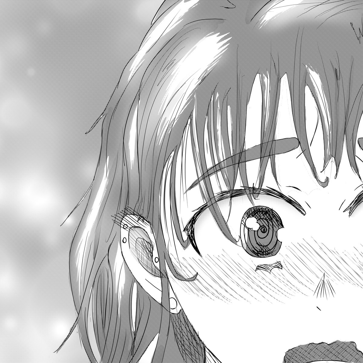 I had a random idea to do a Shoujo-esque artwork, hope it appeals to you all :D 
#mangaart #artmoots #rkgk