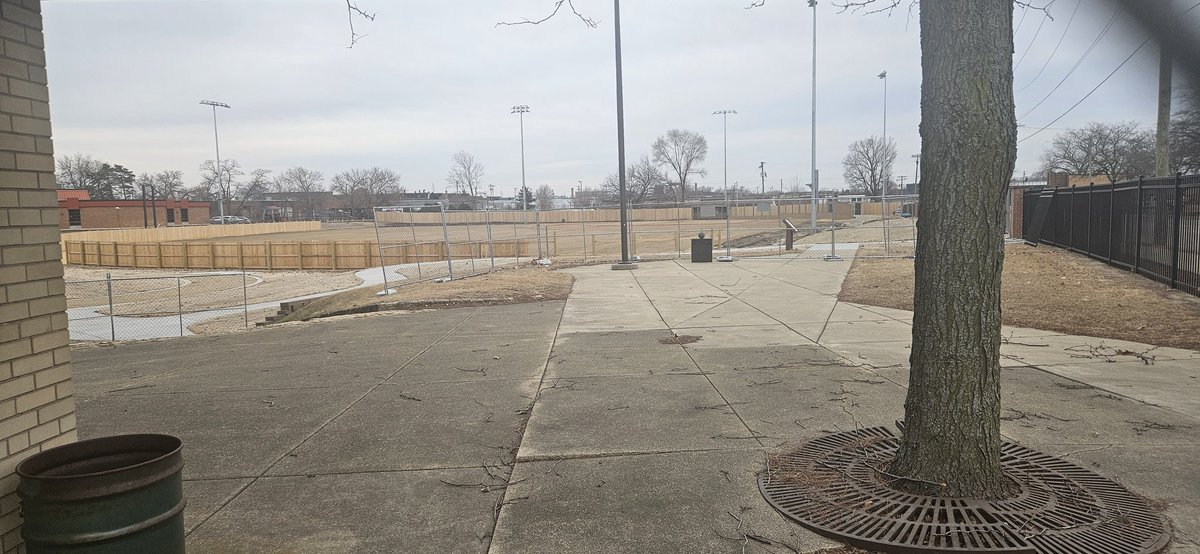 216th baseball park yesterday in Rockford Ill. Home of the AAGPL Peaches featured in A League Their  Own.