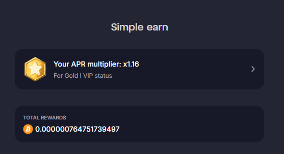 kriptito's tweet photo. with @GoMining simple earn I've earned 0.000000764751739497 BTC and  my earning goal is 0.1BTC!

Being rewarded constantly with BTC just for holding different cryptocurrencies on the platform is a step in the right direction to #UnlockBitcoin https://t.co/tGoG8ZpUws