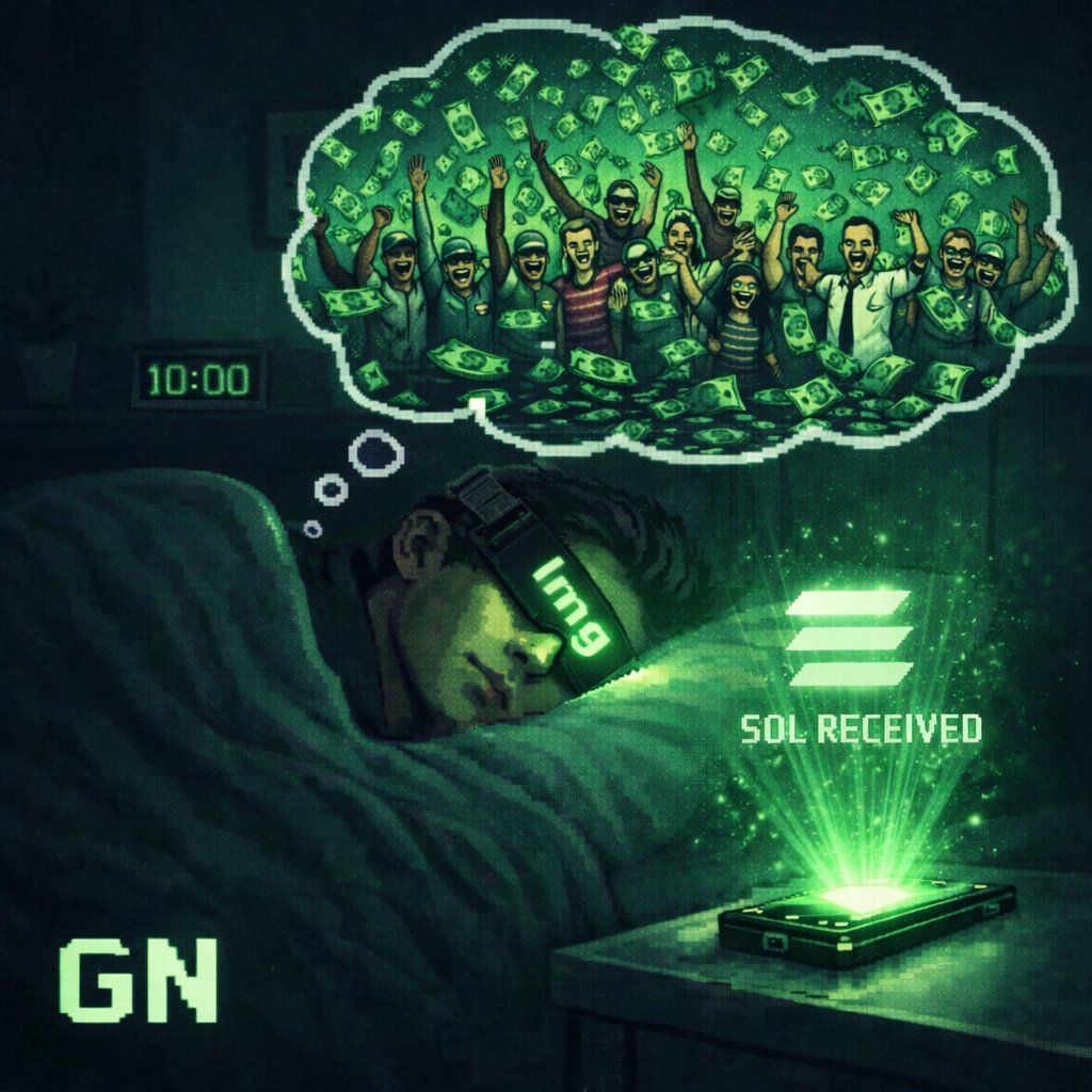 imgprotocol's tweet image. GN, $IMG family. 🌙

Today was a reminder of who we are.

New buyers stepping in.
Conviction holding strong.
Momentum rebuilding.
Systems running 24/7.

No noise.
No shortcuts.
Just builders, believers, and an engine that never sleeps.

One year ago, this was an idea.
Today, it’s