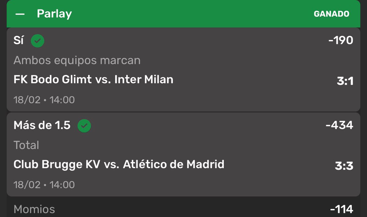 LosChikiPicks's tweet photo. Hoy LA CHAMPIONS nos dio todo 🔥🤑🤑🤑😎 https://t.co/AlSURTZEp0