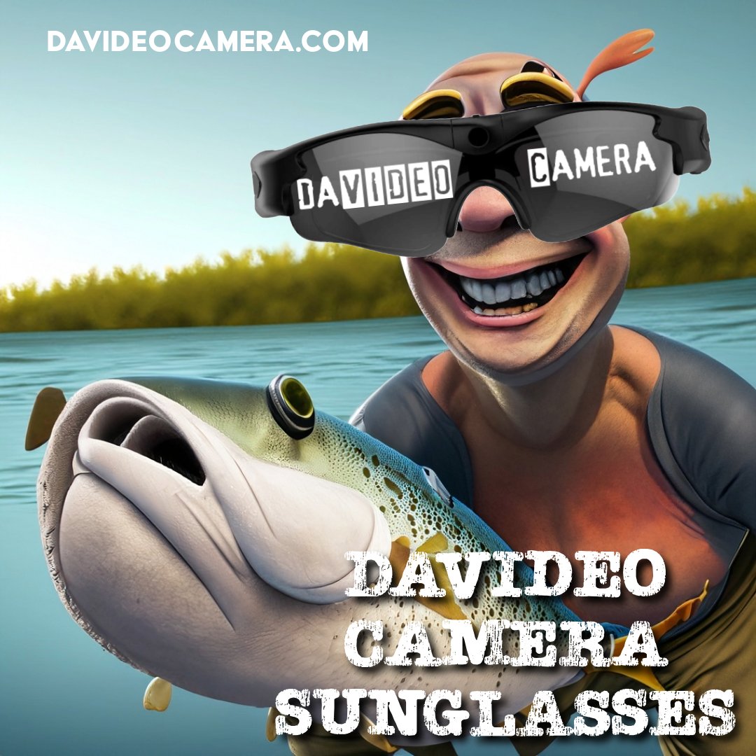 daVideoGlasses's tweet photo. Kids' first fish? Capture the excitement, smile & release in HD POV. Hands free to help them hold the rod—priceless moment preserved forever! 👨👦👦📸 #Fishing #FamilyFishing #FirstFish https://t.co/uGrTxLobuU