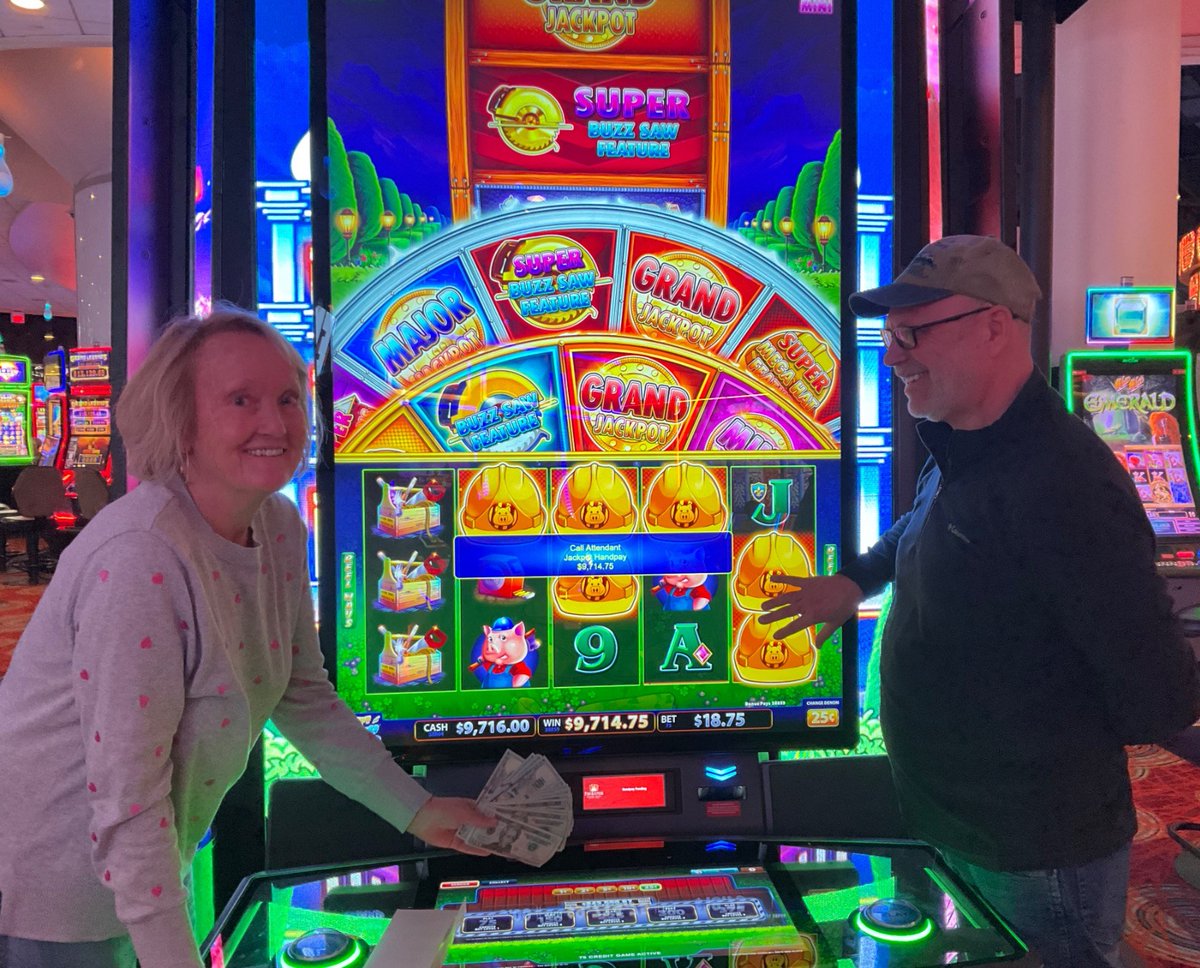 Another name on the jackpot board! Cheryl secured $9,715 and joined the #MoneyKeeper ranks. Ready to see your name up there? #GetYourVegasOn 💰🔥