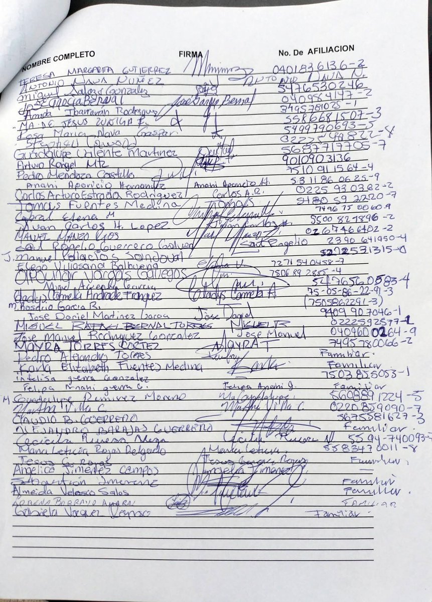 JaimeSaaa's tweet photo. Se pide la permanencia de las enfermeras Cecilia Méndez, Sayra López, Sandra Peña y Edith Peña. Rotarlas genera incertidumbre y ansiedad innecesaria en pacientes con diagnósticos complejos. Pedimos sensibilidad a los directivos. 🙏
​#PuertoVallarta #IMSS #Oncología #SaludJalisco https://t.co/k5PipXyNS8