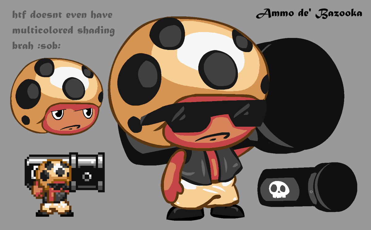 Timkho2's tweet photo. Deadass bored, so decided to HTF-ilise random character I had in storage

Ammo de' Bazooka mmmmm😋

#htf #happytreefriends #oc #powerstar #powerstarreimagined #psreimagined https://t.co/pUnAgfeiIw