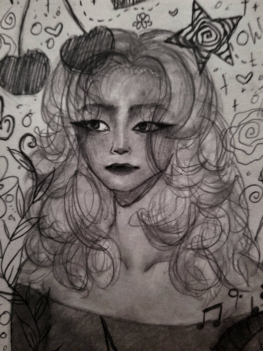 Bren00dle's tweet photo. Sketchbook girlies 😔���️ #SKETCHBOOK #originalcharacterart #fyp #traditionalart #oc https://t.co/KjFCwKhumu
