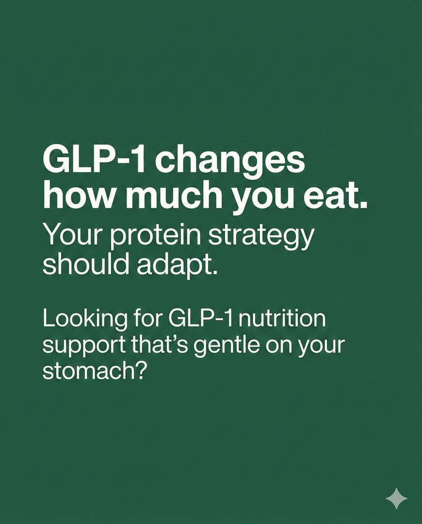 casadesante's tweet image. Low appetite on GLP-1?
Protein still matters for lean mass.
Choose low-FODMAP, additive-aware options that are easier to tolerate.
Explore GLP-1 gut-friendly support:
casadesante.com
#GLP1support #MetabolicNutrition