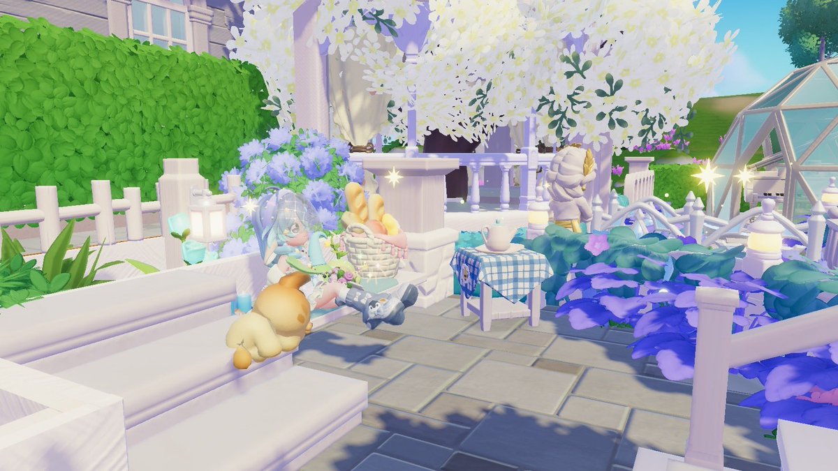 やっぱ白可愛い〜🤍