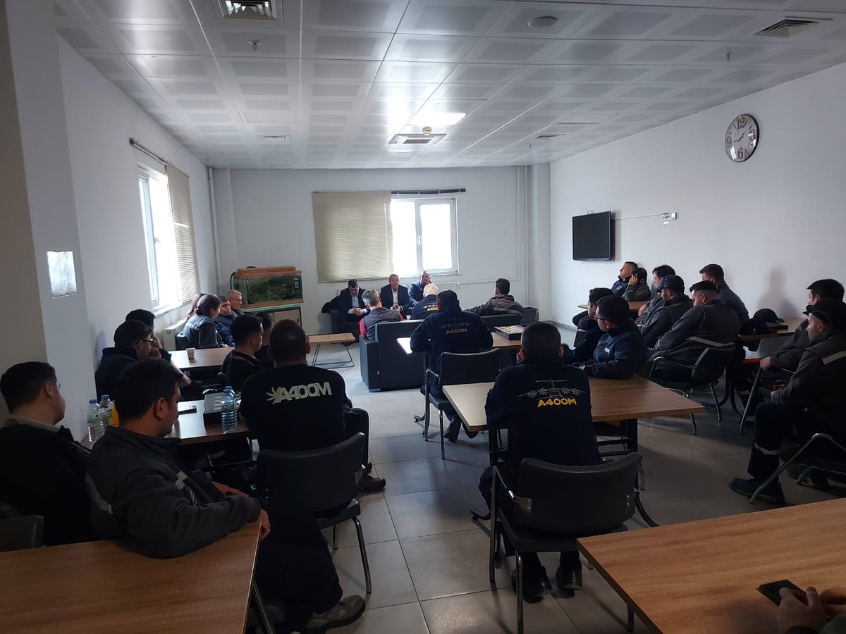 📌 Uçak FASBAT Müdürlüğü’ne Ziyaret

 Ziyaret programı, tamamlanmış olup,Bu süre zarfında Genel Başkan Yardımcımız ve Şube Yönetim Kurulumuz, üyelerimizle çalışma ortamında bir araya gelerek talep, öneri ve temennilerini dinlemiş; karşılıklı istişarelerde bulunmuştur.