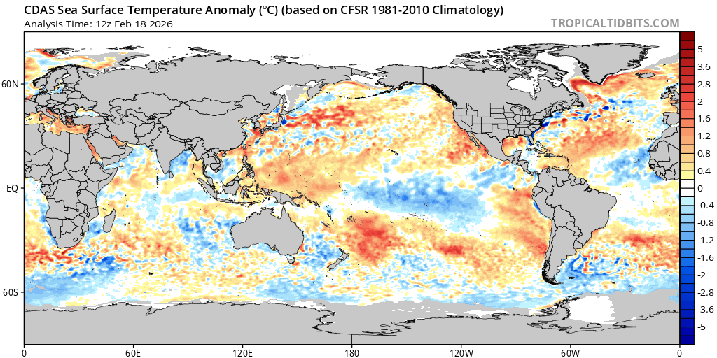 EdoWeatherman's tweet image. Calentamiento del Pacífico oriental, un paso más hacia El Niño.

Tal como se proyectó, ha comenzado un rápido calentamiento del Pacífico oriental, con la región Niño 1+2 (costa de Ecuador y Perú) registrando una anomalía cercana a 1°C sobre lo normal. 
Se espera que las próximas