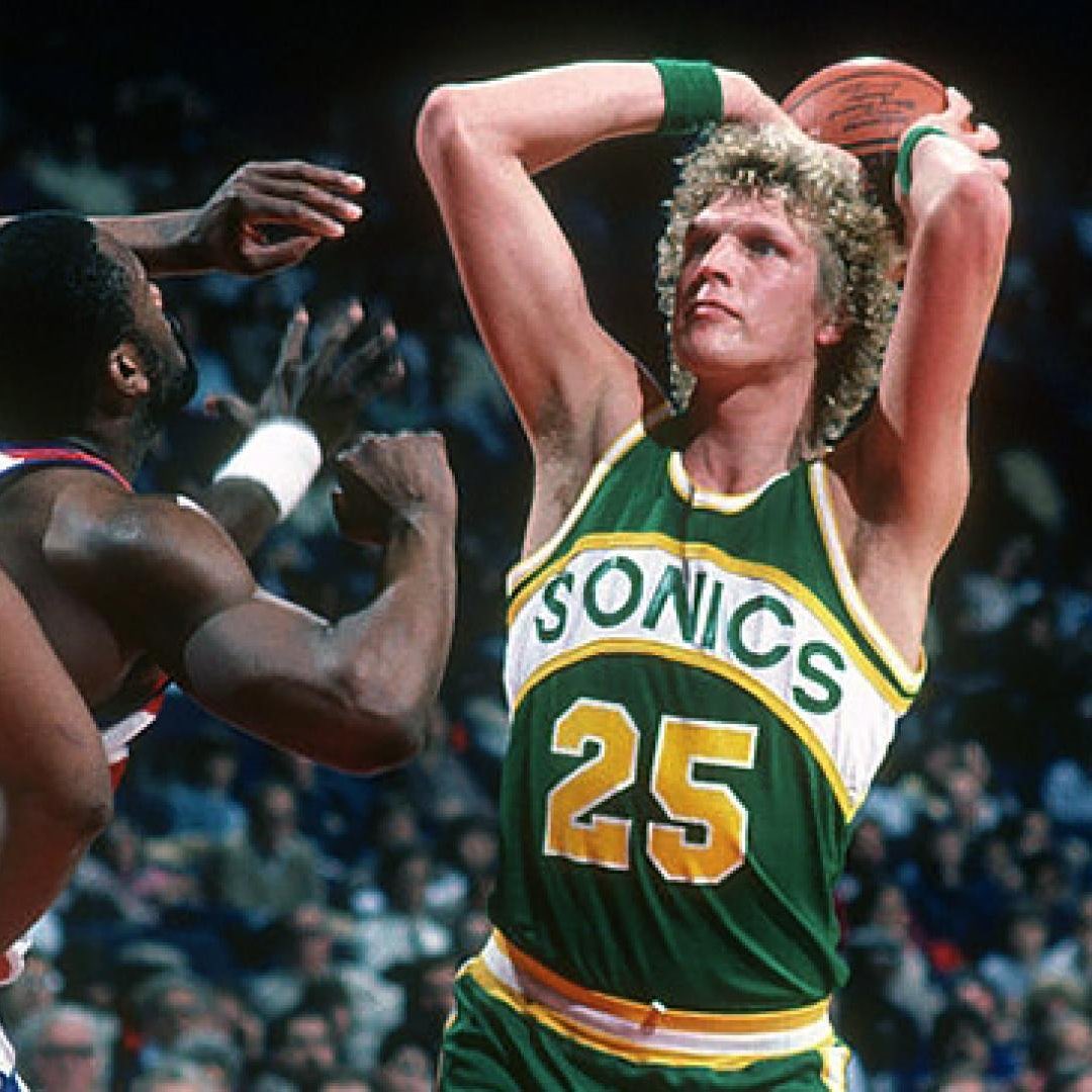 Apparently the SuperSonics #25 jersey with no name on the back was