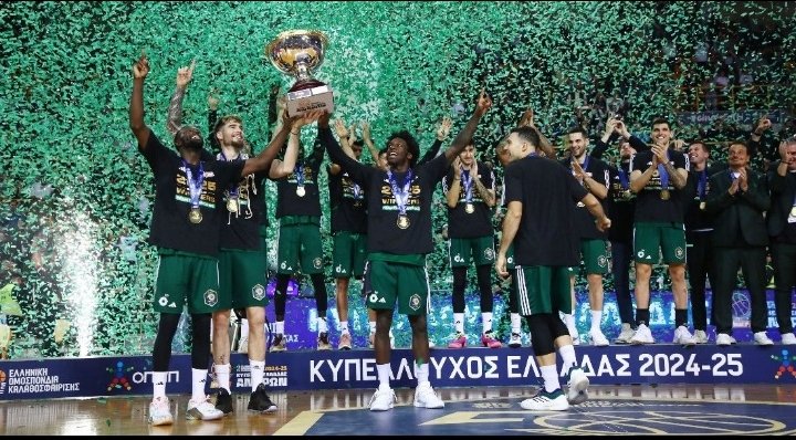 BobhMikel's tweet photo. ๐ Panathinaikos B.C. edges Olympiacos 82-78 in EuroLeague thriller
Key performances: Giannakopoulos scores 24, defense holds strong in final quarter. Fans erupt in Athens.
Next match: Away vs Real Madrid.
#paobc
#EuroLeague
#BasketballUpdate https://t.co/ScwP8ILrTw