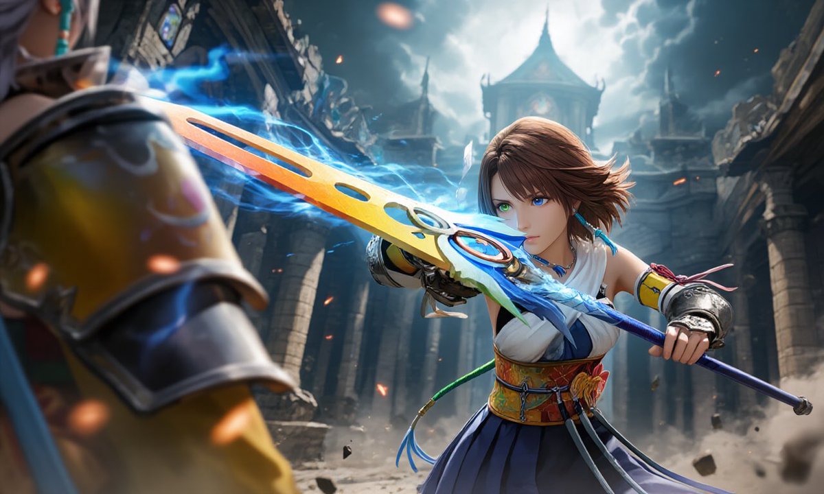 Bit3Qa's tweet image. FF10 ユウナ