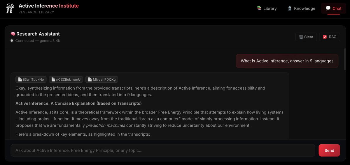 Active Inference Institute tweet media