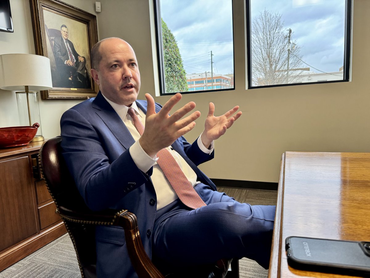 ⁦<a href="/ChrisCarr_Ga/">Chris Carr</a>⁩ stopped by the MDJ today. See Saturday's MDJ for the Q&amp;A.