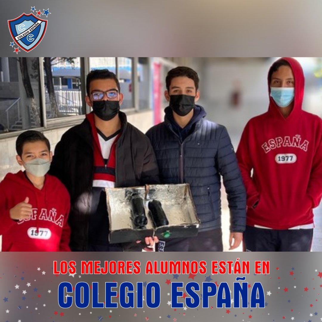 ¡Orgullo total en Colegio España!
Nuestros alumnos obtuvieron el pase nacional en el concurso de la Feria Maker 2026 de UNOi,  Felicitamos a Rodolfo Martínez, Ian Rodríguez, Dereck Morales, Rafael Núñez, Mia Ramírez, Victoria Martínez, Isabella Ojeda y Ariadna Acosta.