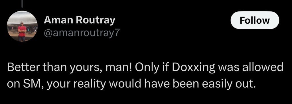 mountain_rats's tweet photo. Where were you when this chap was posting this ? Where were you when this handle was openly doxxing a serving officer? I have full right to retweet anything i want to! Don’t play this Thambi card on me. First teach your friends to learn manners! https://t.co/9VhCvuswOr