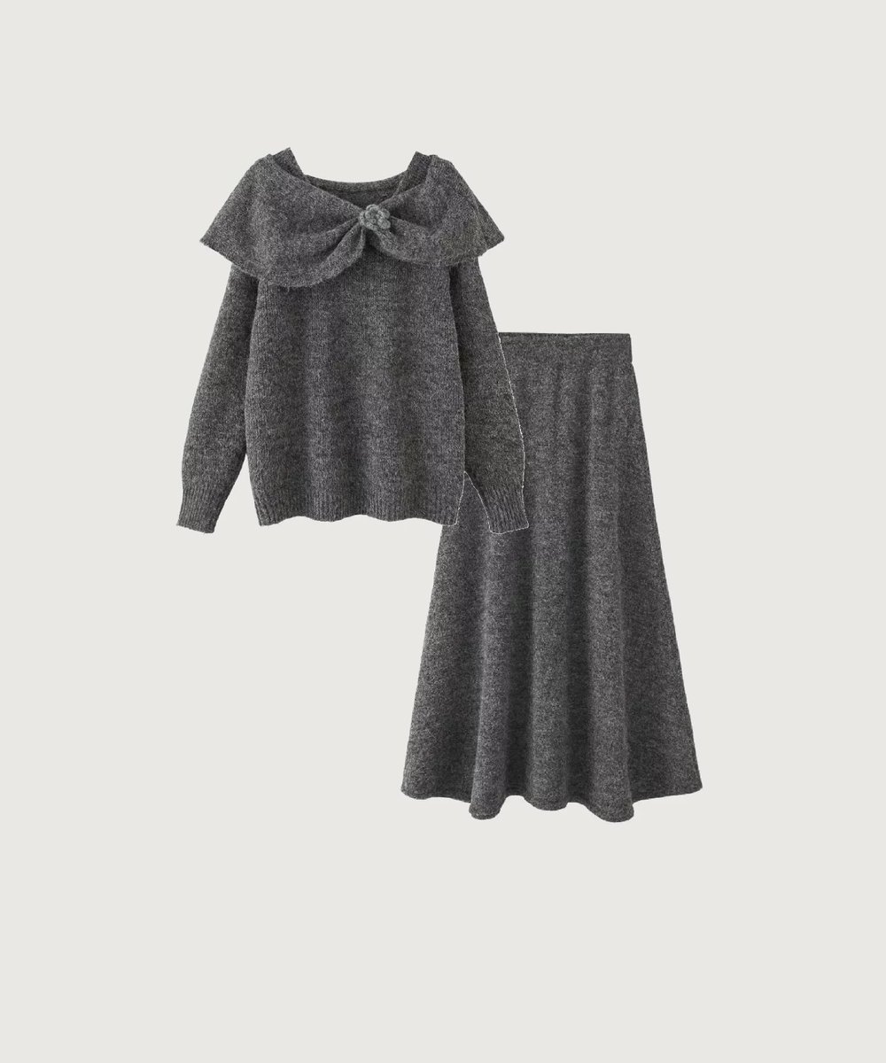 可愛いセットアップ見つけた♡別々でも着られるのコスパ良すぎる！