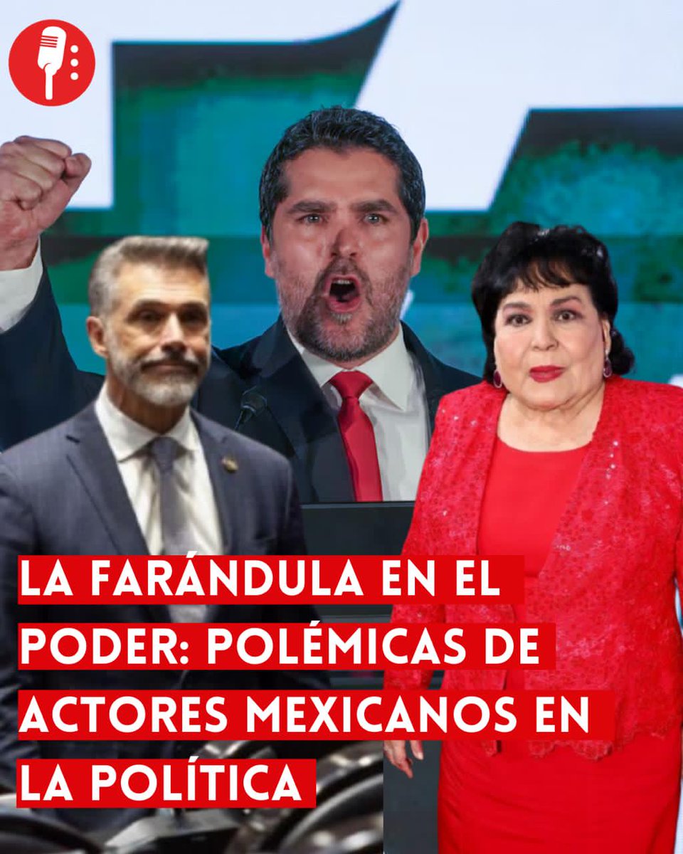 ⭕ OJO | LA FARÁNDULA EN EL PODER: POLÉMICAS DE ACTORES MEXICANOS EN LA POLÍTICA

De Sergio Mayer (<a href="/SergioMayerb/">Sergio Mayer B.</a>) a Eduardo Verástegui (<a href="/EVerastegui/">Eduardo Verástegui</a>). Varios actores mexicanos que incursionaron en la política han estado envueltos en críticas por su desempeño. Aquí un recuento de