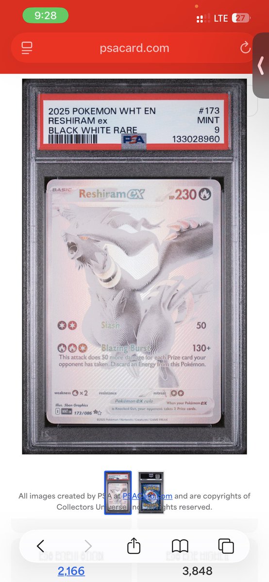TehFakest's tweet photo. @TCGPokePlug I also believe mine was swapped out. Currently dealing with PSA trying to find their pre-grading photos before they decide how to compensate me. How does the centering on a card change?? Makes no sense. https://t.co/Dz90COnA1q