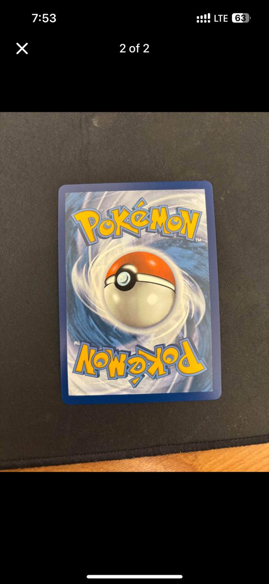 TehFakest's tweet photo. @TCGPokePlug More photos of my card before I sent it off. https://t.co/wJnfdCv7E8