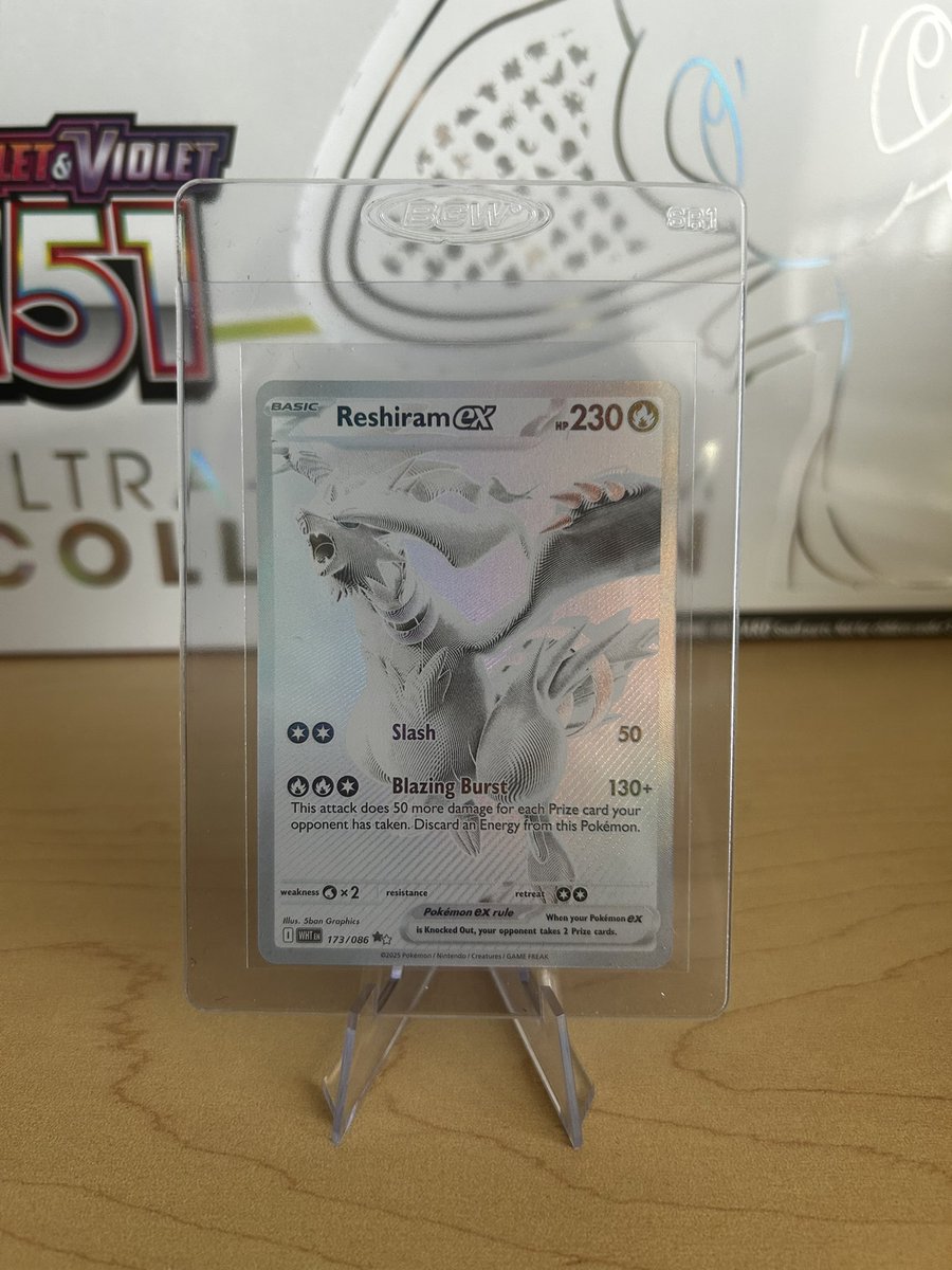 TehFakest's tweet photo. @TCGPokePlug More photos of my card before I sent it off. https://t.co/wJnfdCv7E8