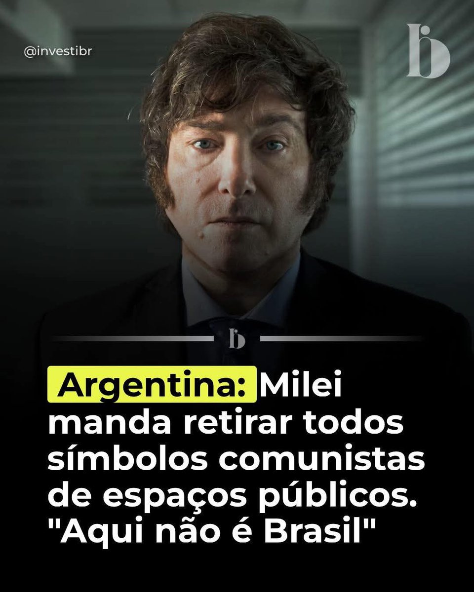 Pó, Milei... na cara não!