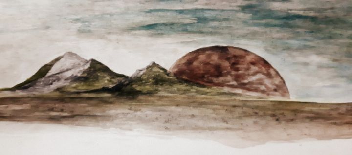 MAHMUODS's tweet photo. Art of the Day! "Sunny Watercolor Mountains Landscape". Buy at: https://t.co/ADyFWiIYTH https://t.co/UTup2DB8vU