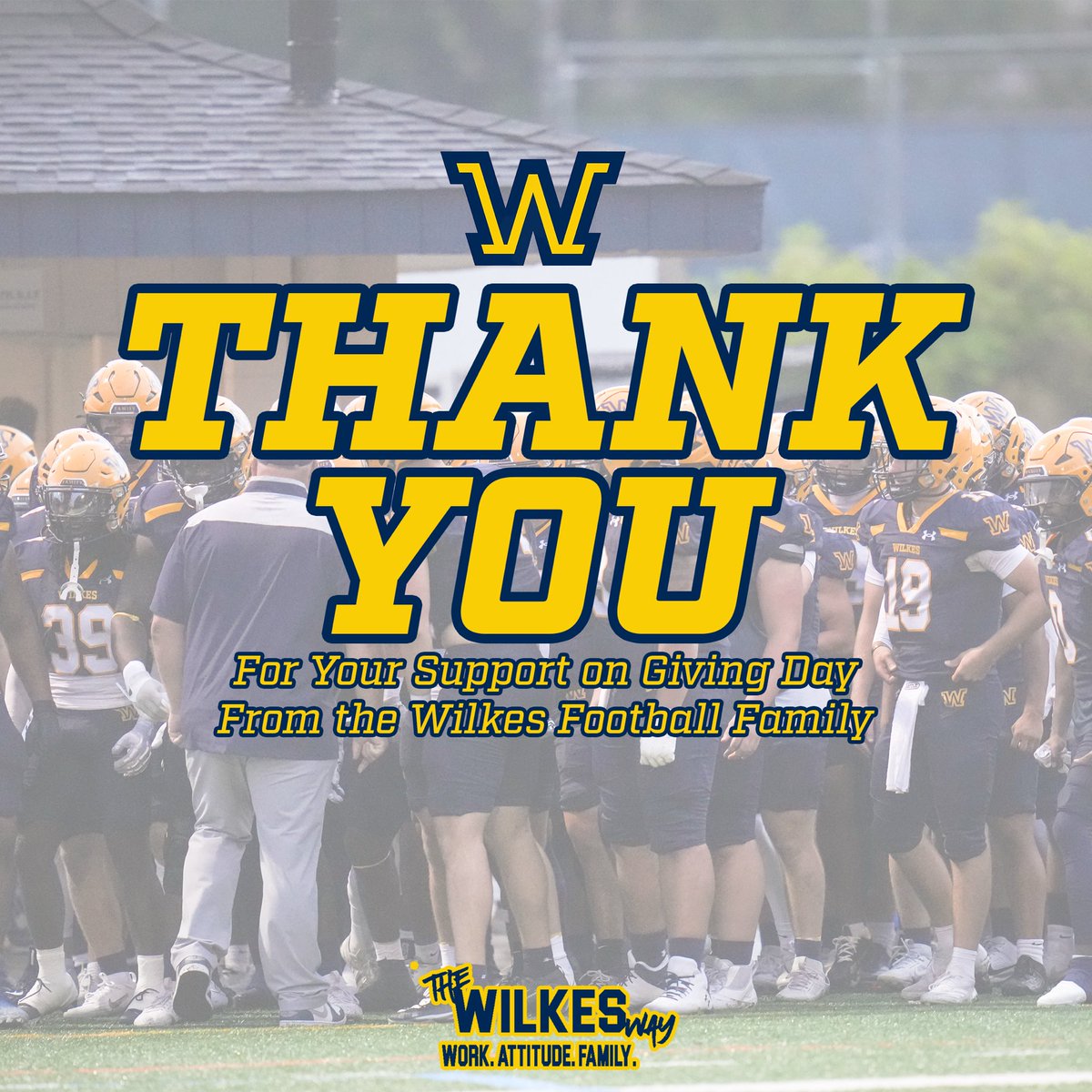 Wilkes Football tweet media
