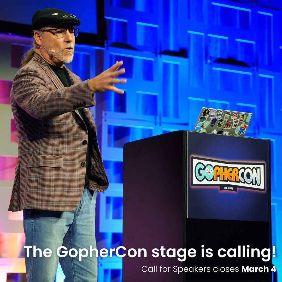 GopherCon tweet media