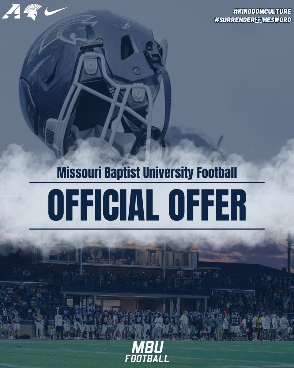 steviegrab's tweet photo. After a great conversation with @CoachCase77 I am blessed to receive an offer from @MBUFootball!!

@taylorMendy93 @coach_dutt @MSouthFootball 

@PrepRedzoneNE @NEBHSFB https://t.co/9q5DJKlrLA