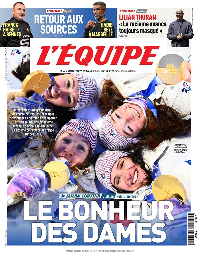 L'Équipe tweet media