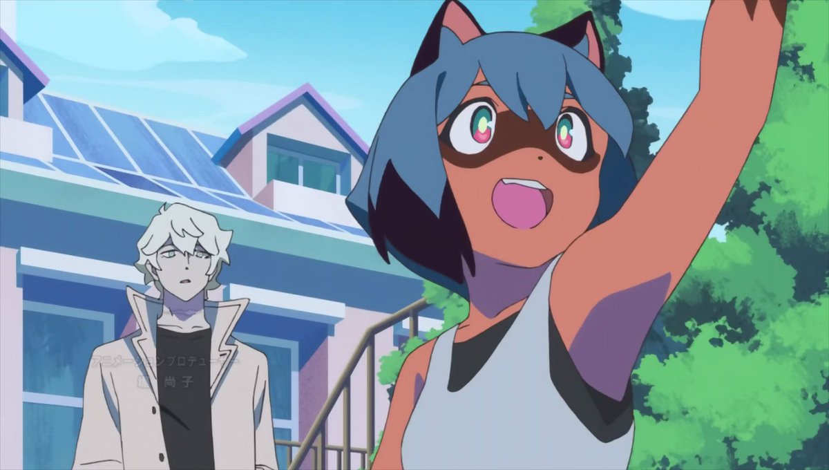 bna_nuevo's tweet photo. The ending of BNA Brand New Animal, an ending that for us was a beginning towards the next adventure of Michiru, Nazuna and Shirou, and to this day, @trigger_inc  owes us that second sequel season 2
#Netflix #BNA #BNAseason2 #Brandnewanimal #Netflix https://t.co/WlYFd8Tzhu