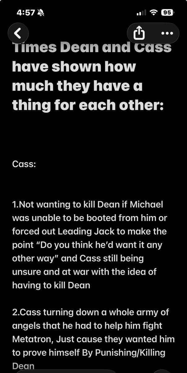 SpaceWolf107's tweet photo. A thread of all the Times Dean and Cas have shown they have a thing for each other Pt 1  #DeanWinchester #Castiel #Destiel https://t.co/UscqB0L0WJ