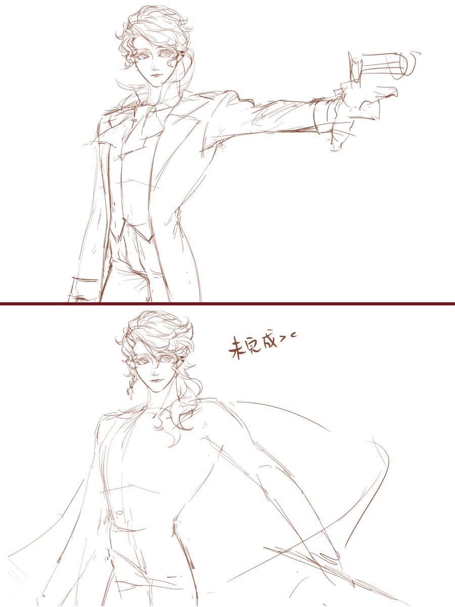 被稿件填满了于是这张曲就搁置了，但是每次打开软件都会被美一跳，如果能画完想做点光栅之类的小垃圾，但是有点怕没画完就被明日方舟拐走了）