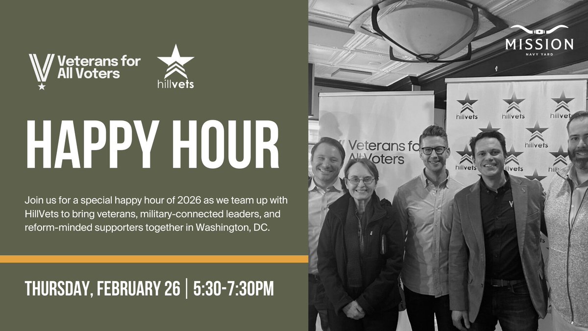 Veterans for All Voters tweet media