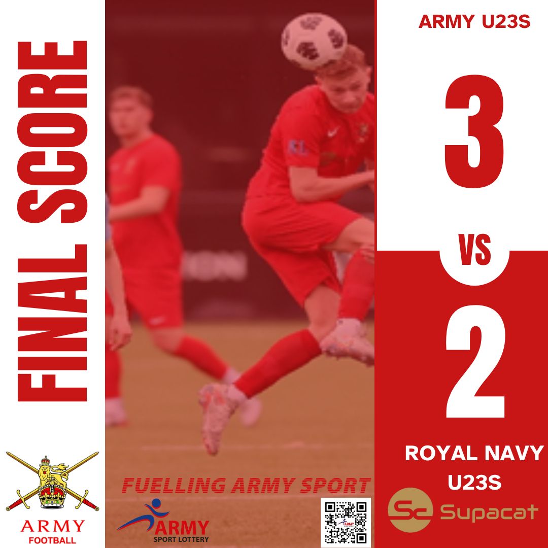 Armyfa1888's tweet image. Congratulations to our u23s who retained the Inter Services Competition 🏆after a hard fought victory against the Royal Navy.

#army #britisharmy #armedforces #interservices #competition #trophy #champions #team #group #squad