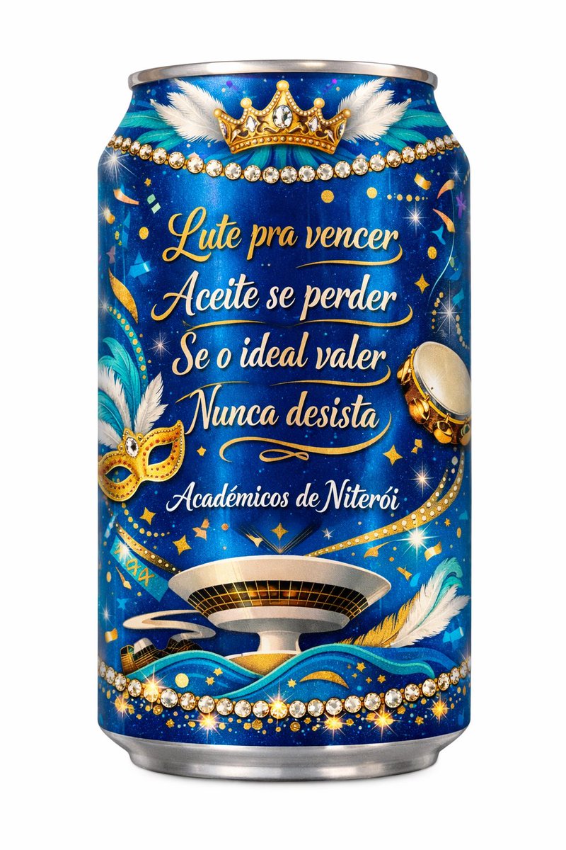 Tem verso que não é só verso. É tapa elegante na alma.

“Lute pra vencer
Aceite se perder
Se o ideal valer
Nunca desista”

Acadêmicos de Niterói