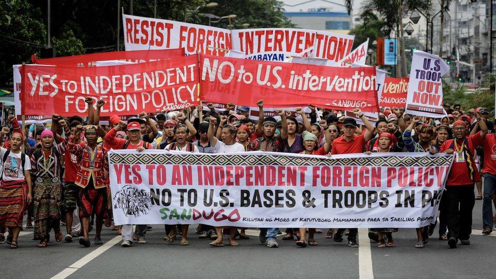 by resisting us imperialism