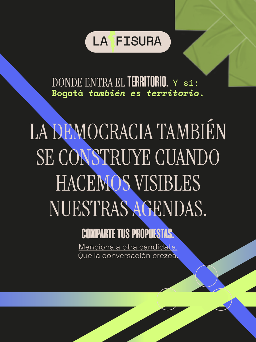 Artemisas_org's tweet photo. Artemisas, @linterna @Karisma @casa_la el OEM
invitamos a todas las candidatas a que compartan sus agendas en defensa de los derechos de las mujeres, las niñas y las jóvenes en nuestro país. Queremos conocer, visibilizar y compartir sus propuestas ¡Comparte! #LaFisura https://t.co/EoX4Z44WfR