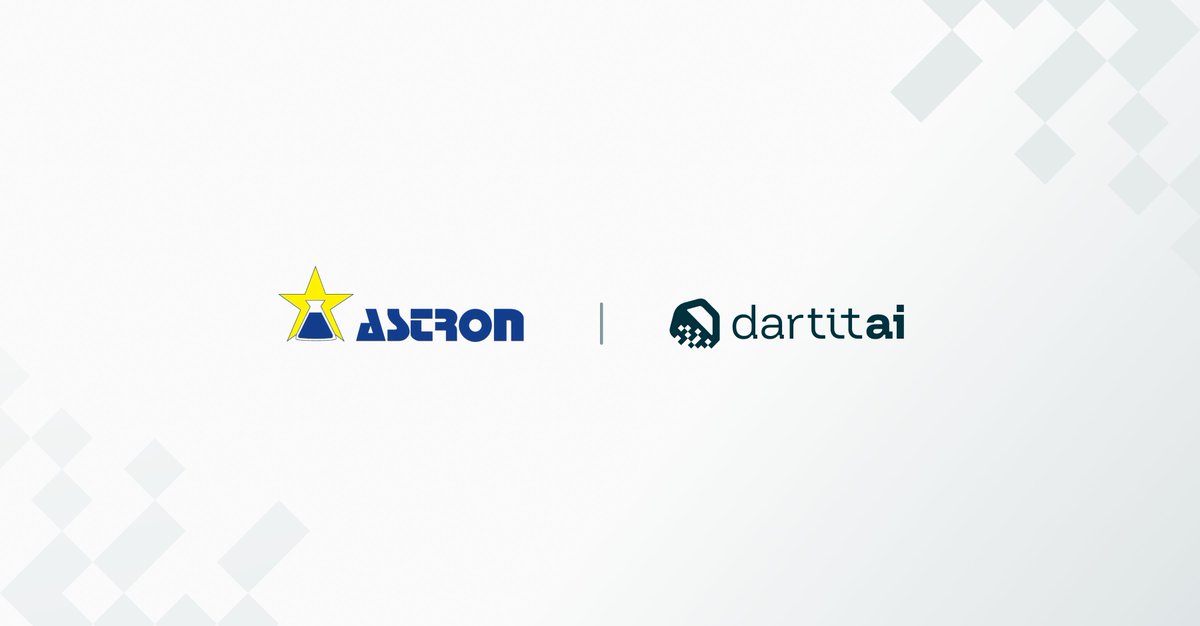 dartitai's tweet photo. 🚀 Major Announcement 🚀

Dartit AI is proud to partner with Astron Chemicals Bulgaria to accelerate AI-driven innovation and smarter operations.

Congratulations to both teams on this exciting initiative!

#Partnership #AI #Innovation #DigitalTransformation #DartitAI #Astron https://t.co/Z6XW8dIbVa